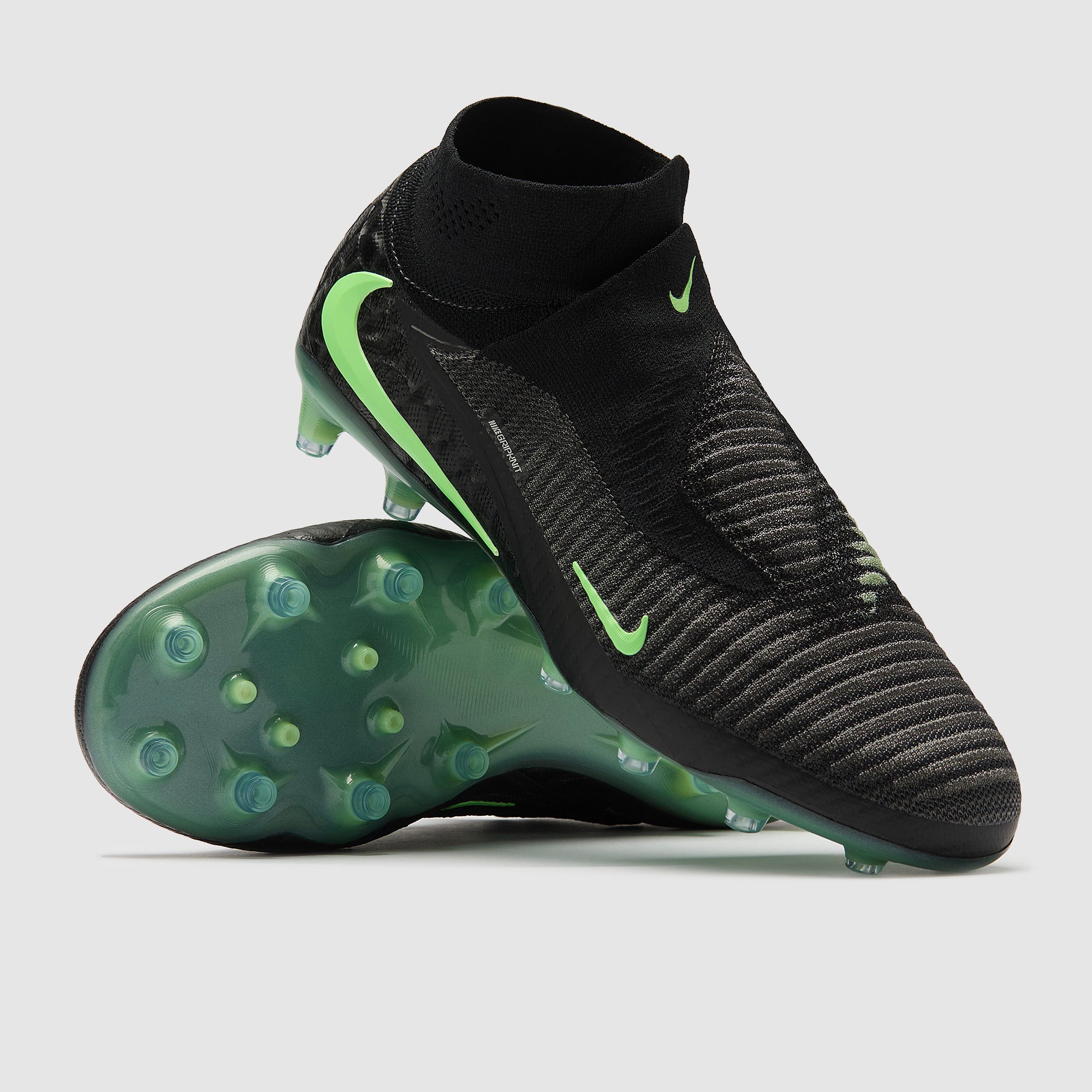 Nike Phantom 6 High Elite Artificial Grass-Pro - Black/Illusion