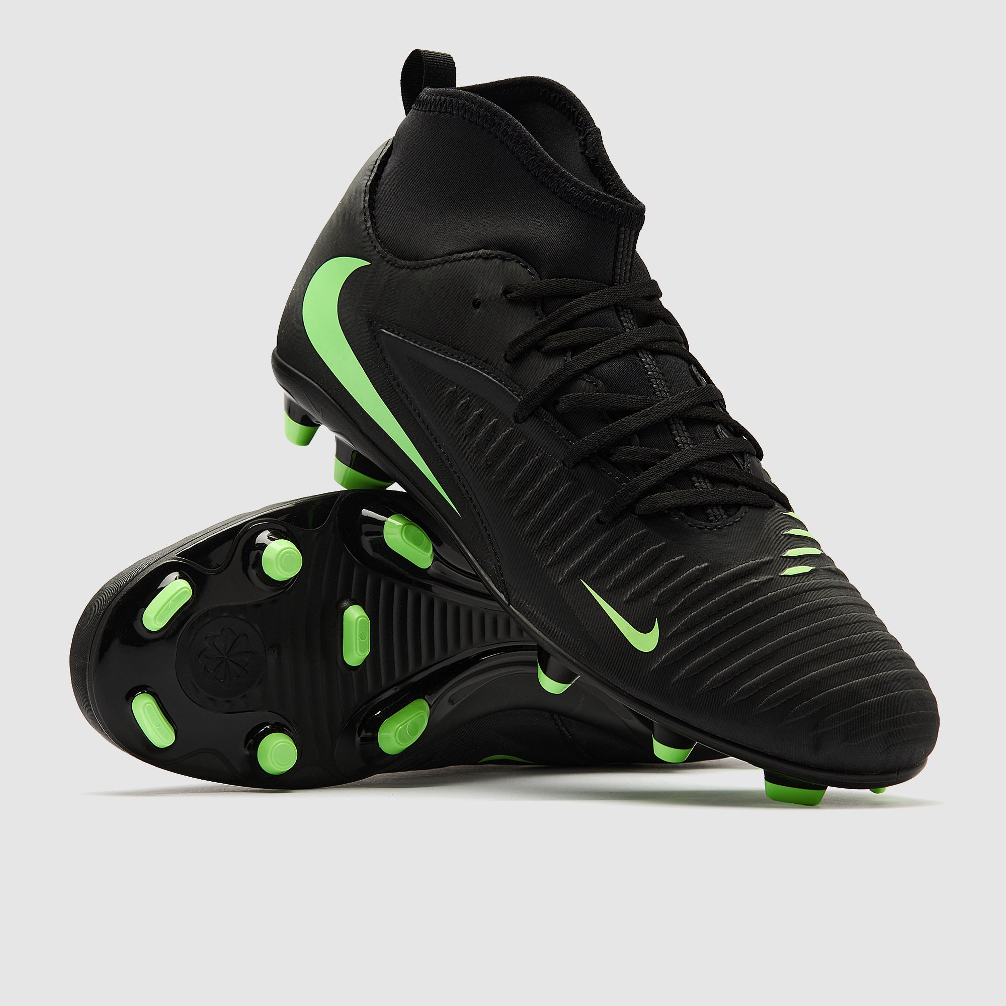 Nike Phantom 6 High Academy Artificial Grass - Black/Illusion