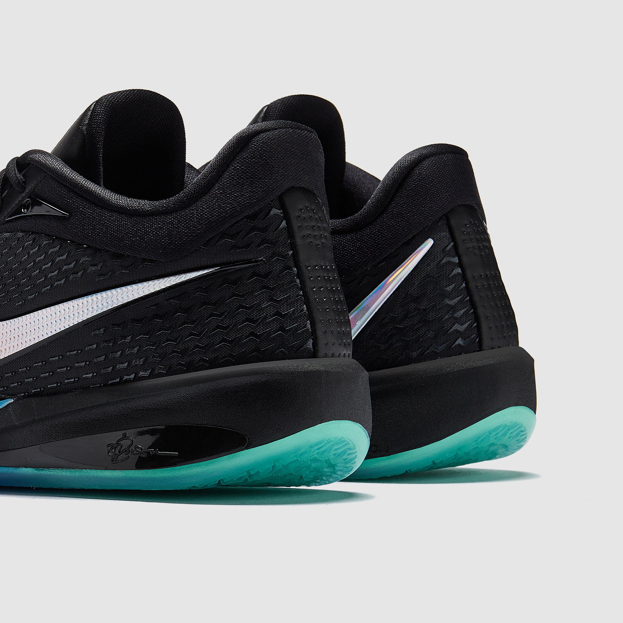 Nike Sabrina 4 NN - Black/Multi-Color/Blue Glow/Lt Aqua - Womens Shoes