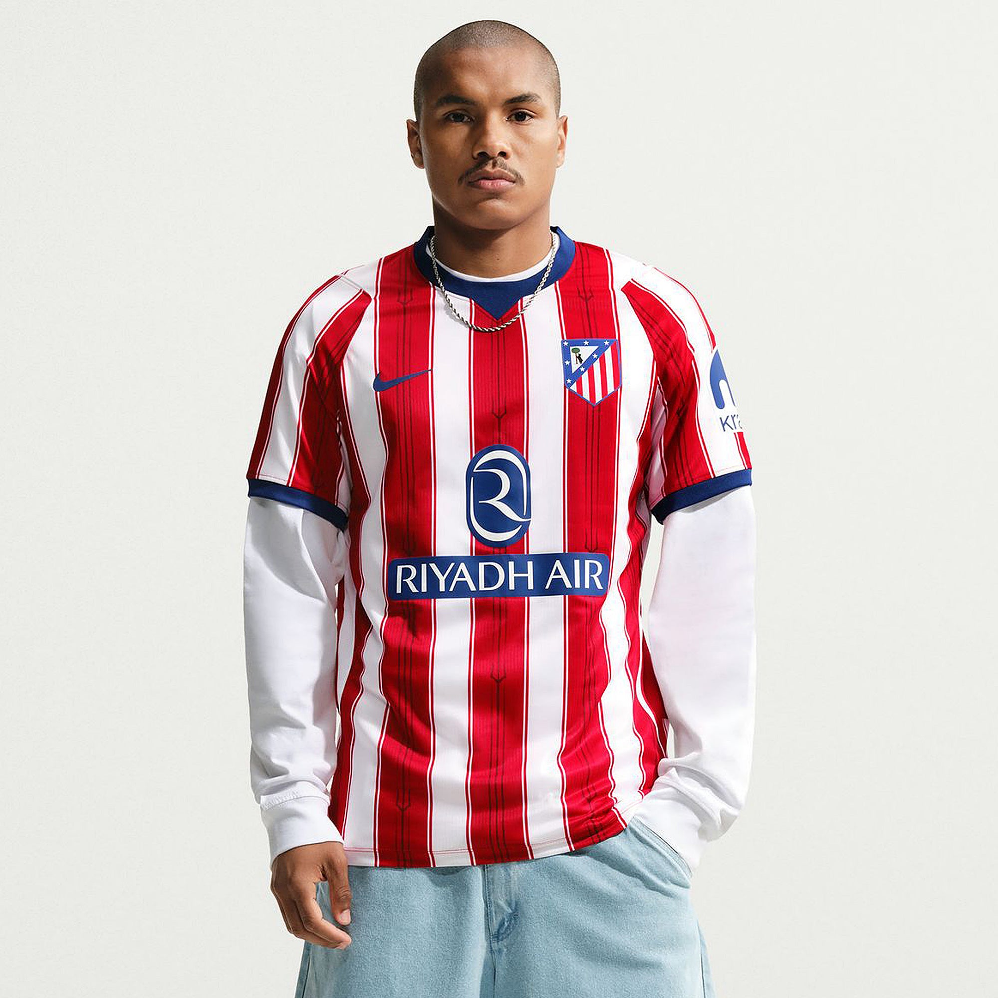 Nike Atletico Madrid 26/27 Dri-FIT Stadium Home Shirt - White
