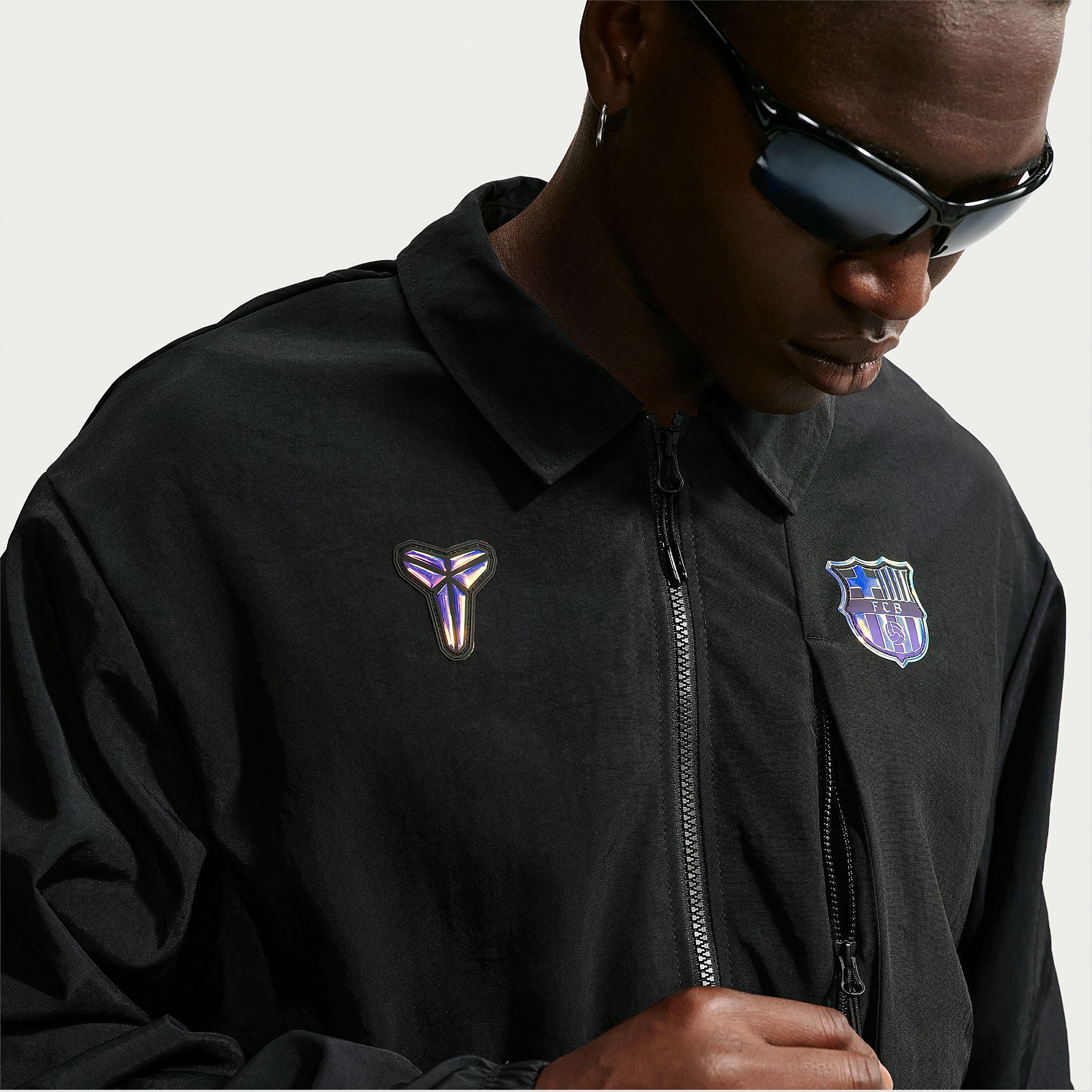 Nike Kobe Bryant x FC Barcelona 26/27 Jacket - Black/Field Purple