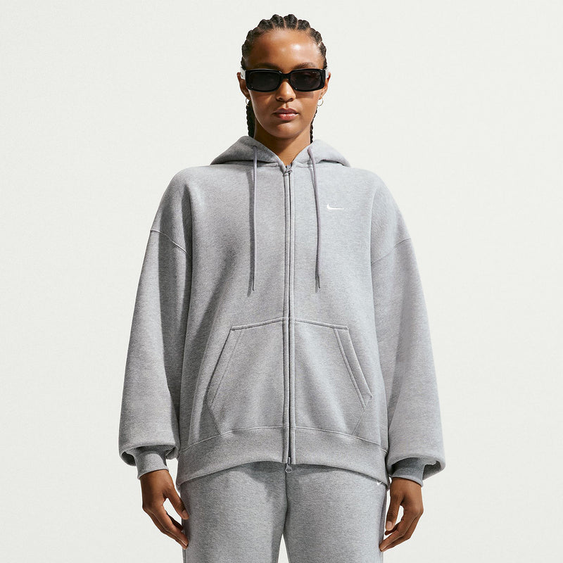 Nike Sportswear Womens Studio Fleece Full Zip Hoodie