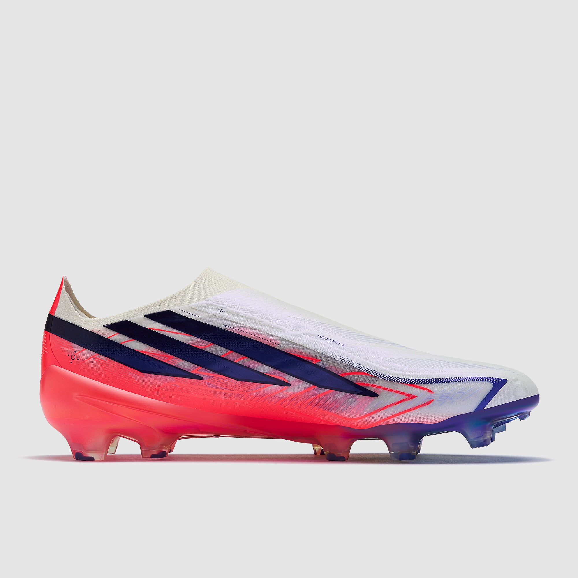adidas F50 Hyperfast Elite Laceless Firm Ground - Ftwr White/Solar