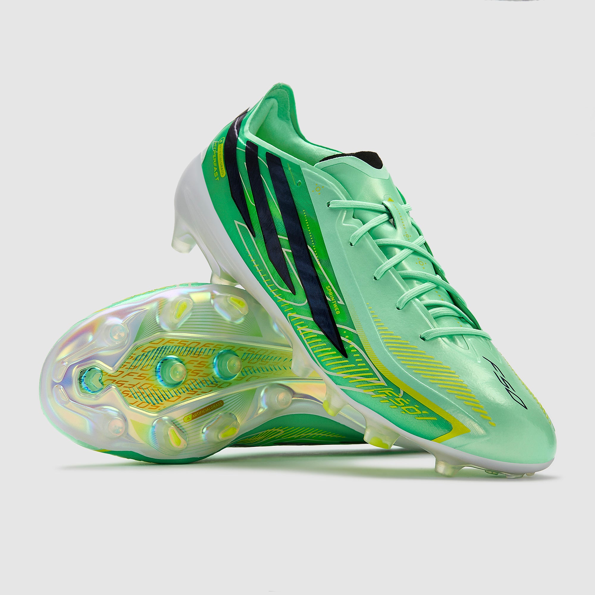 adidas F50 Hyperfast Elite Artificial Grass - Pulse Mint/Core