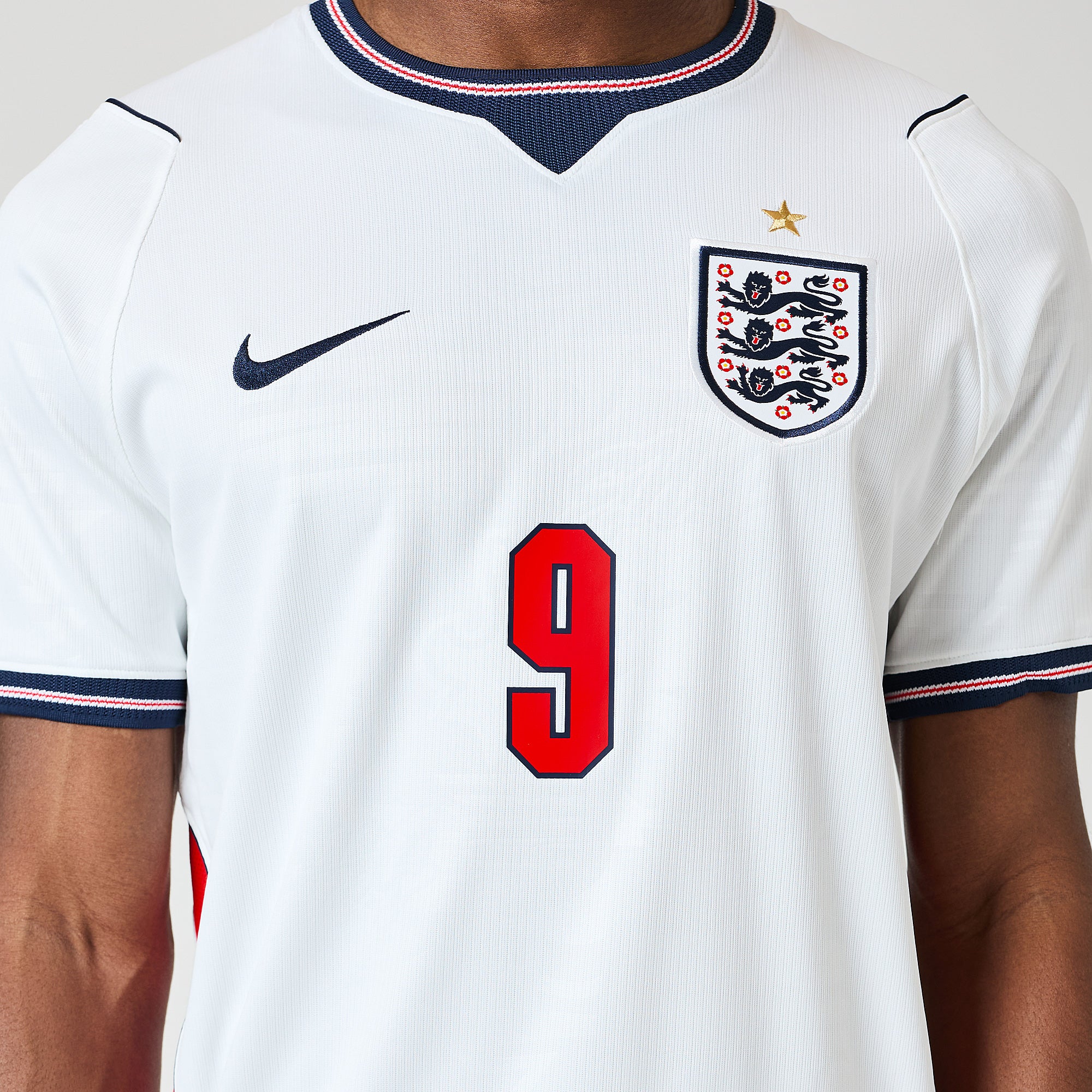 Nike England 2026 Dri-FIT Stadium Home Shirt with Kane 9 - White