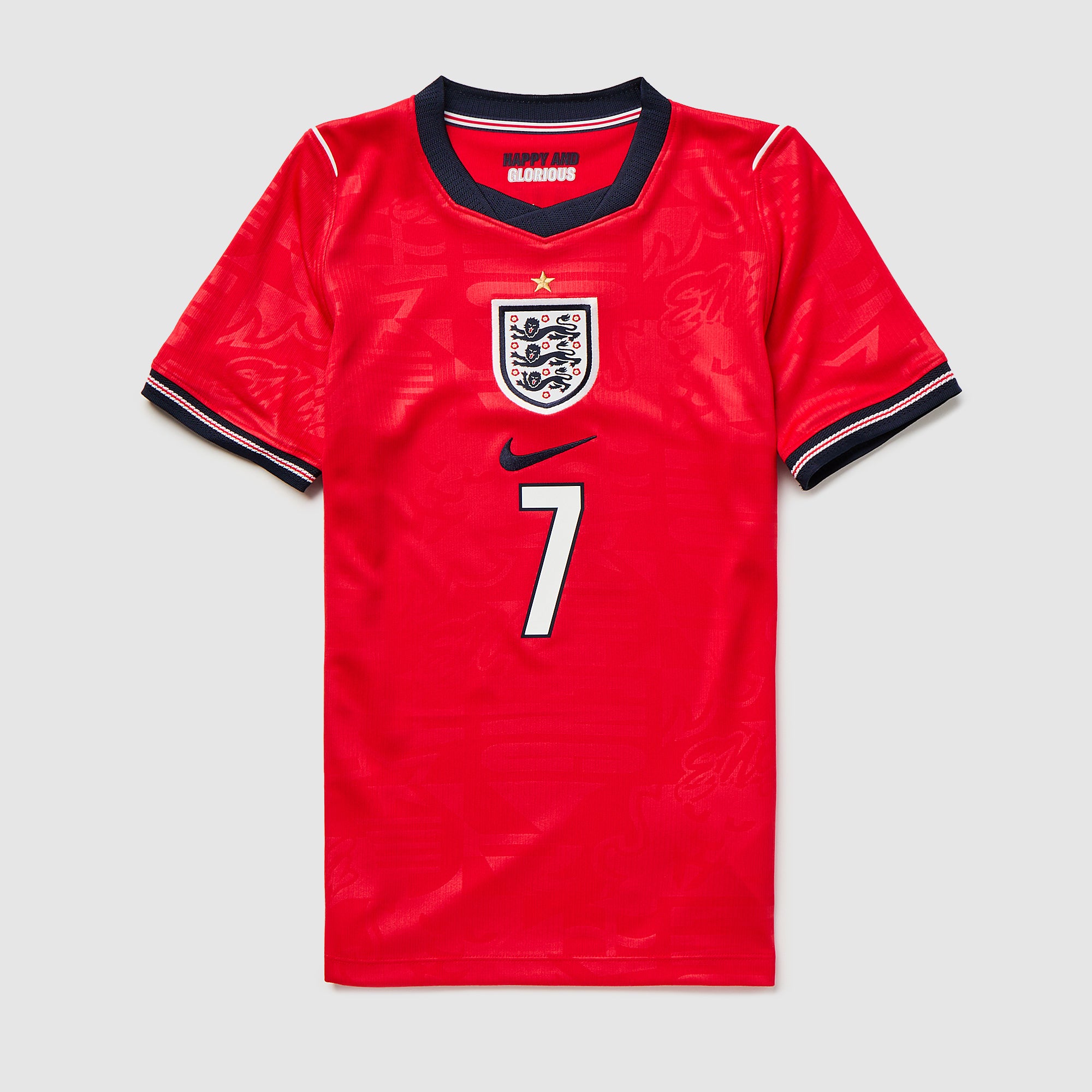 Nike England 2026 Kids Dri-FIT Stadium Away Shirt with Saka 7