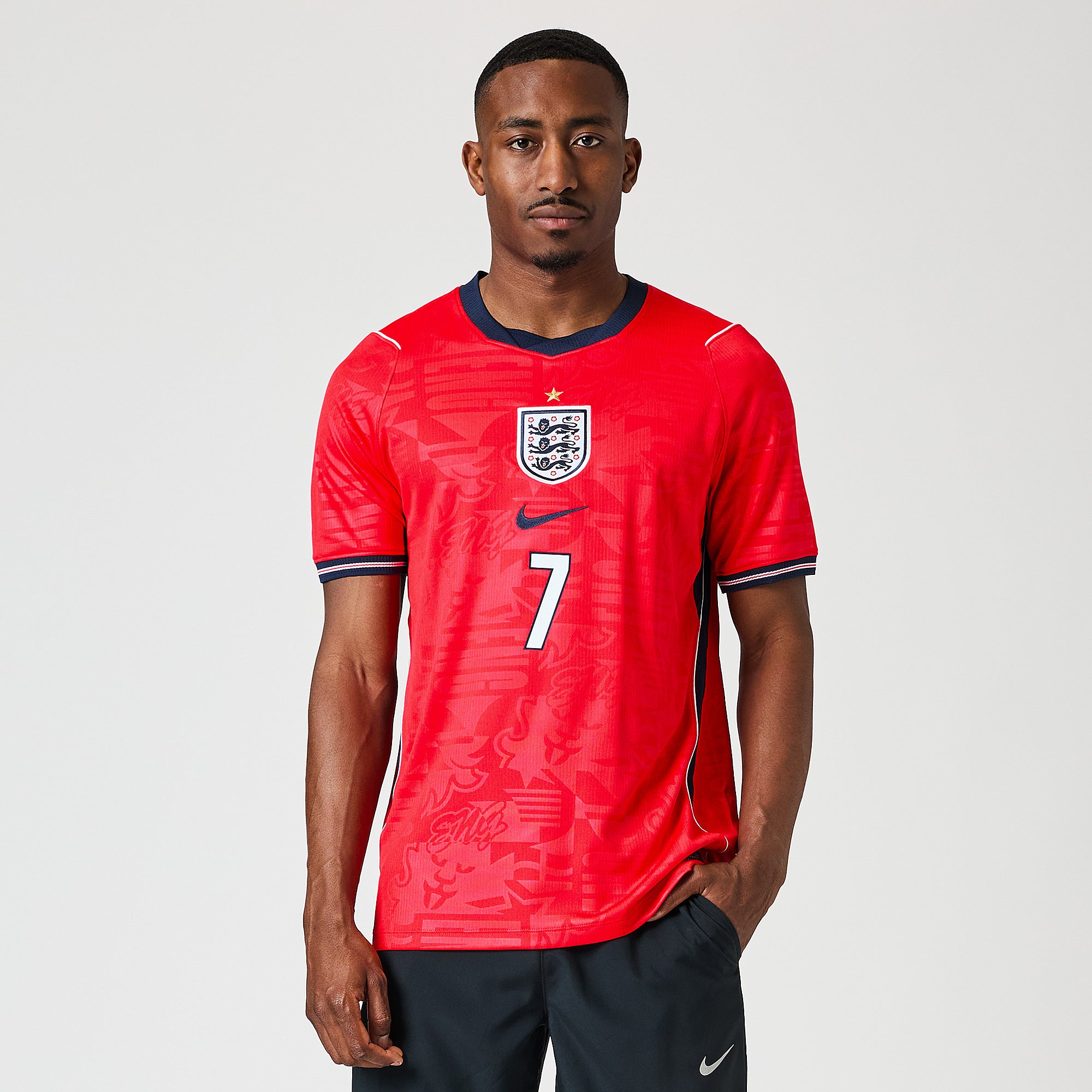 Nike England 2026 Dri-FIT Stadium Away Shirt with Saka 7 - Speed