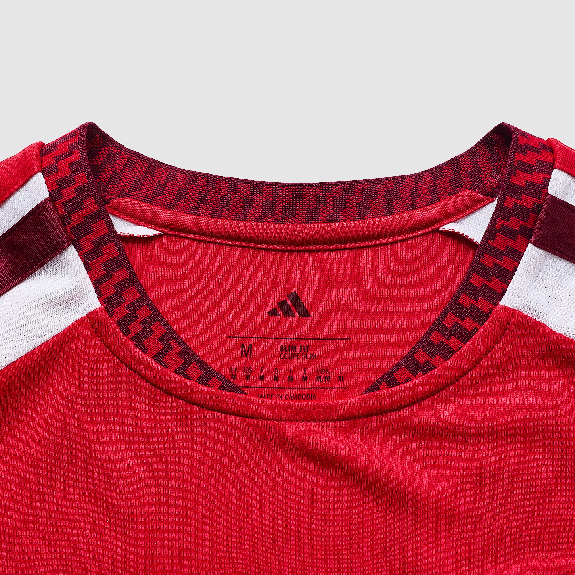 adidas Arsenal 26/27 Home Shirt With Champions 26 - Better Scarlet