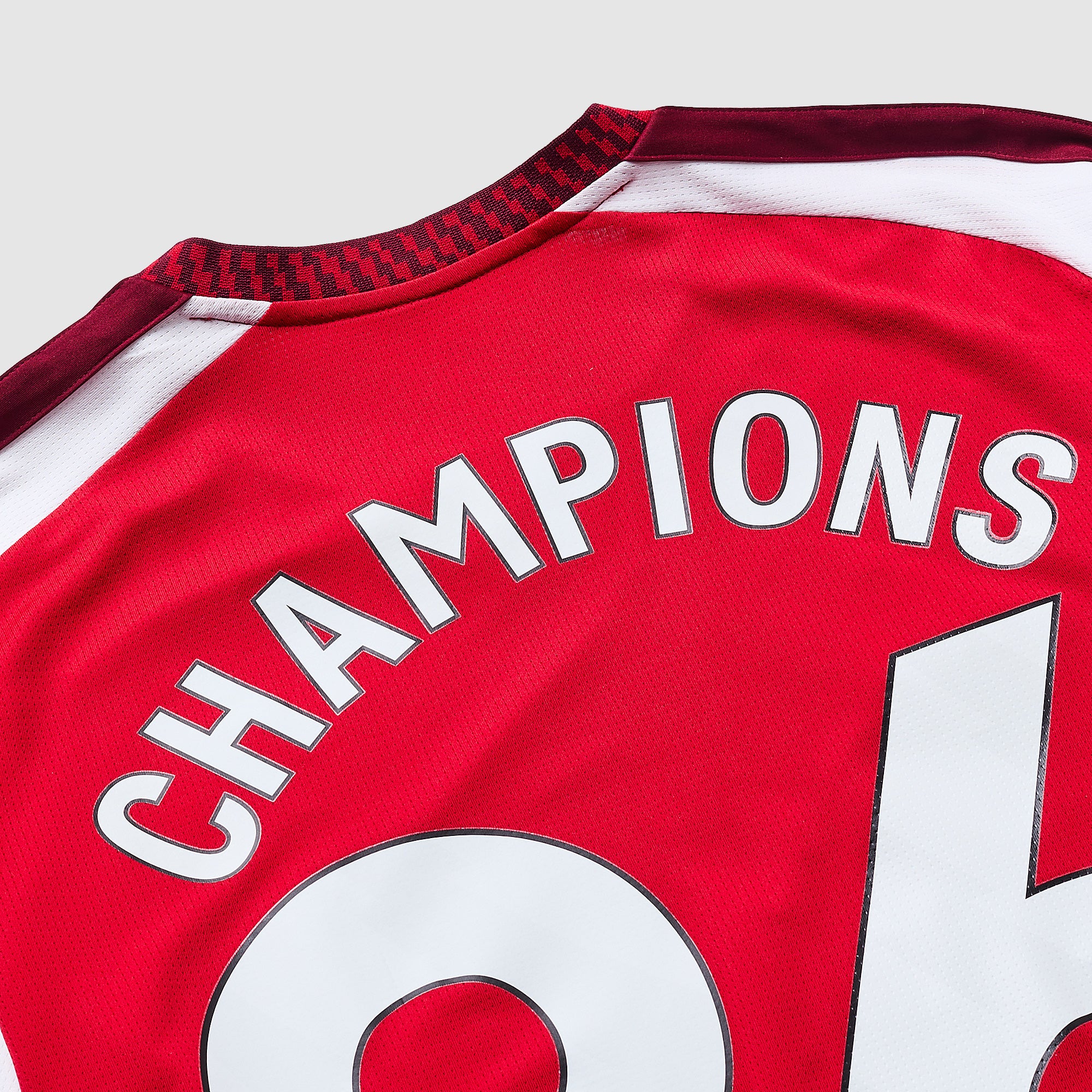 adidas Arsenal 26/27 Home Shirt With Champions 26 - Better Scarlet