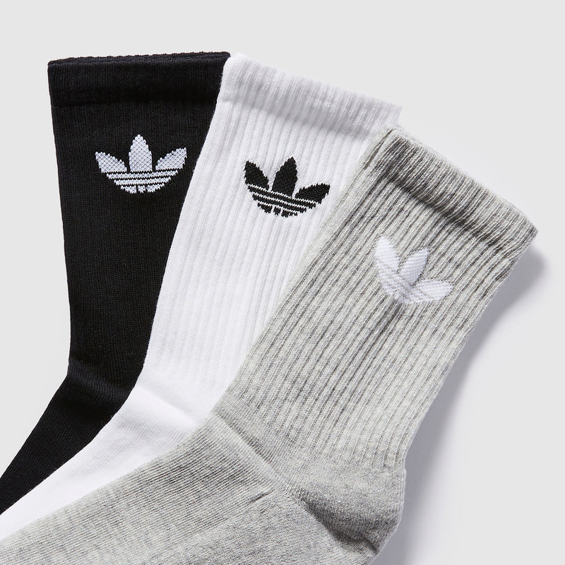 adidas Originals Trefoil Cushioned Crew Socks (6 Pairs)
