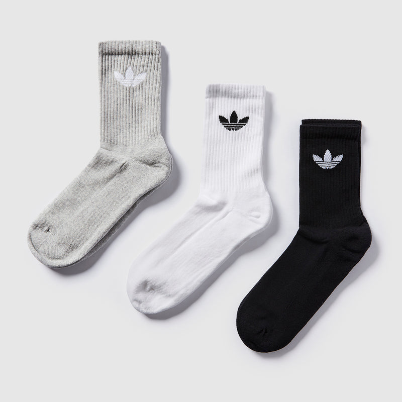 adidas Originals Trefoil Cushioned Crew Socks (6 Pairs)
