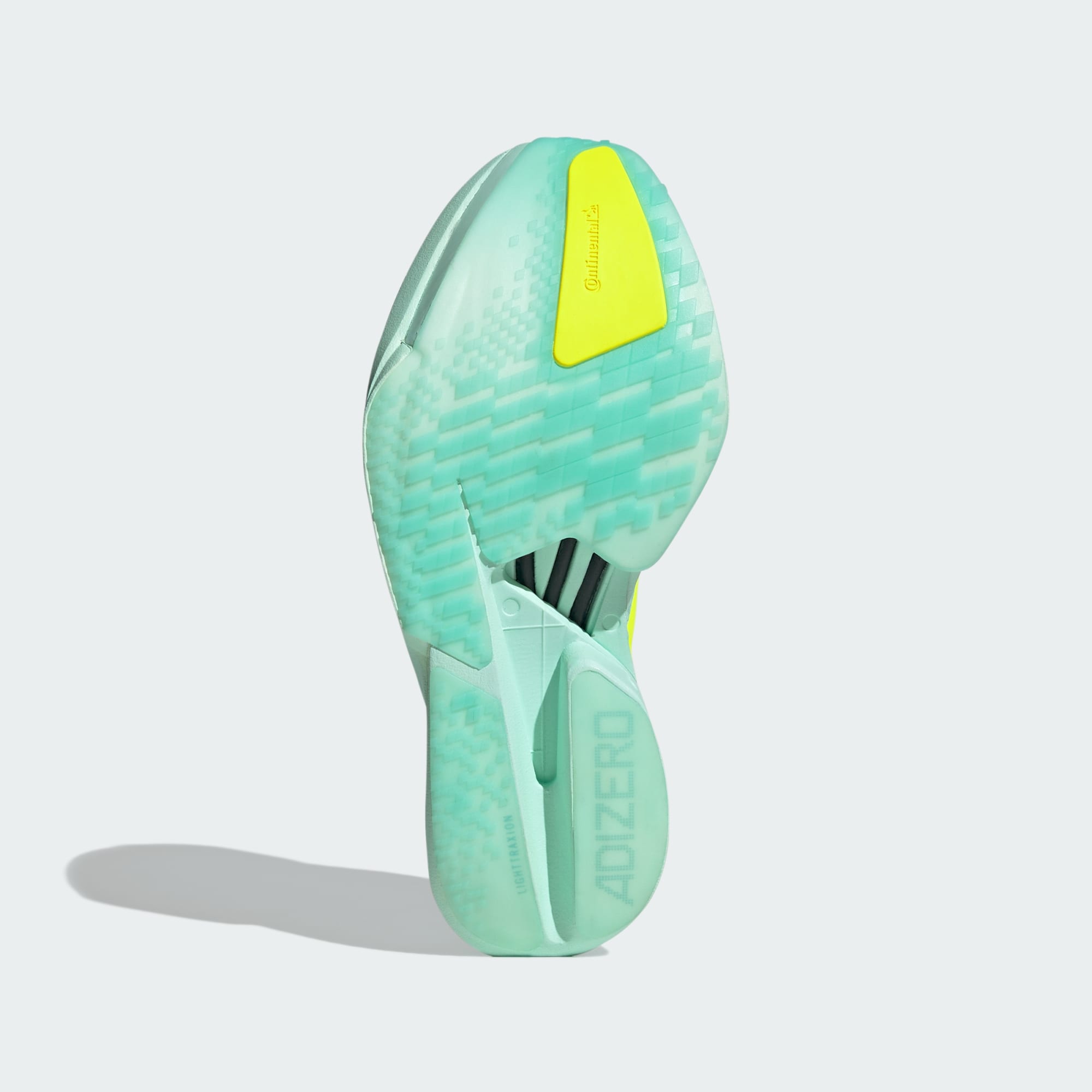 adidas Womens adizero adios Pro 4 - Semi Flash Aqua/Lucid Lemon
