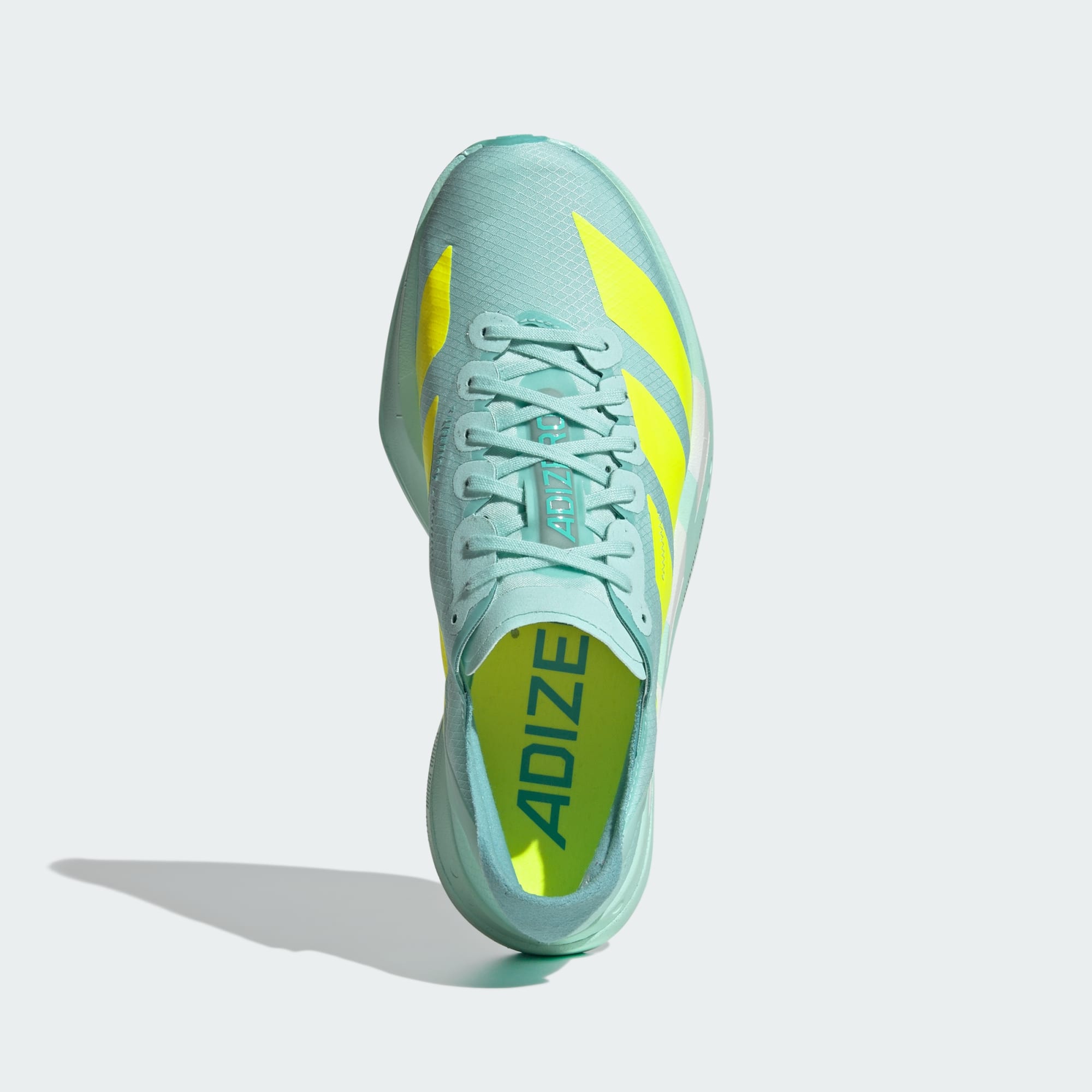 adidas Womens adizero adios Pro 4 - Semi Flash Aqua/Lucid Lemon
