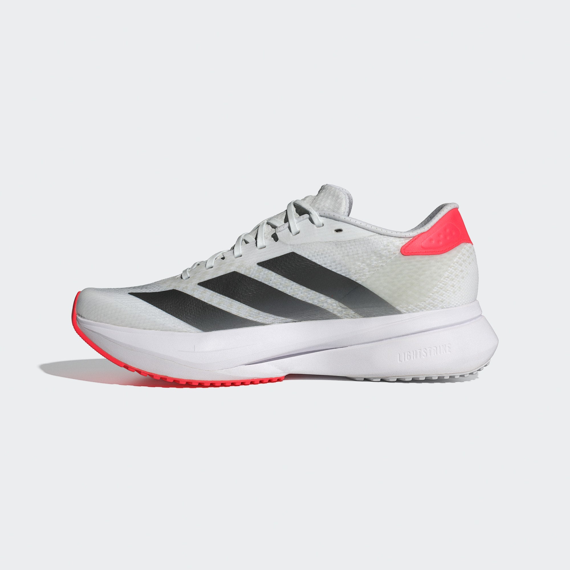 adidas Womens adizero SL2 - Cloud White/Core Black/Lucid Red - Womens Shoes
