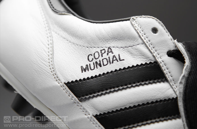 adidas Copa Mundial FG Boots - White/Black/Gold