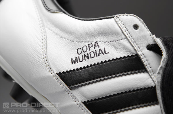 adidas Copa Mundial FG Boots - White/Black/Gold