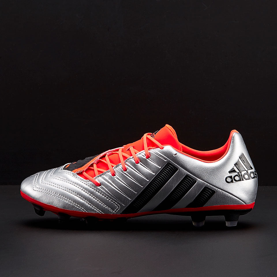 Rugby Boots - adidas Predator Incurza FG - Silver Met/Core Black