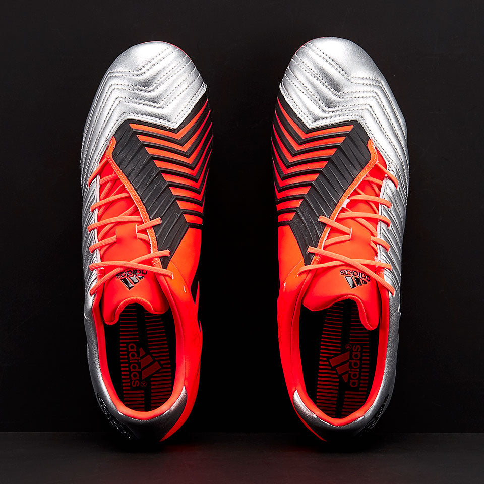 Rugby Boots - adidas Predator Incurza FG - Silver Met/Core Black